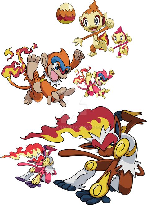 chimchar evolution line.